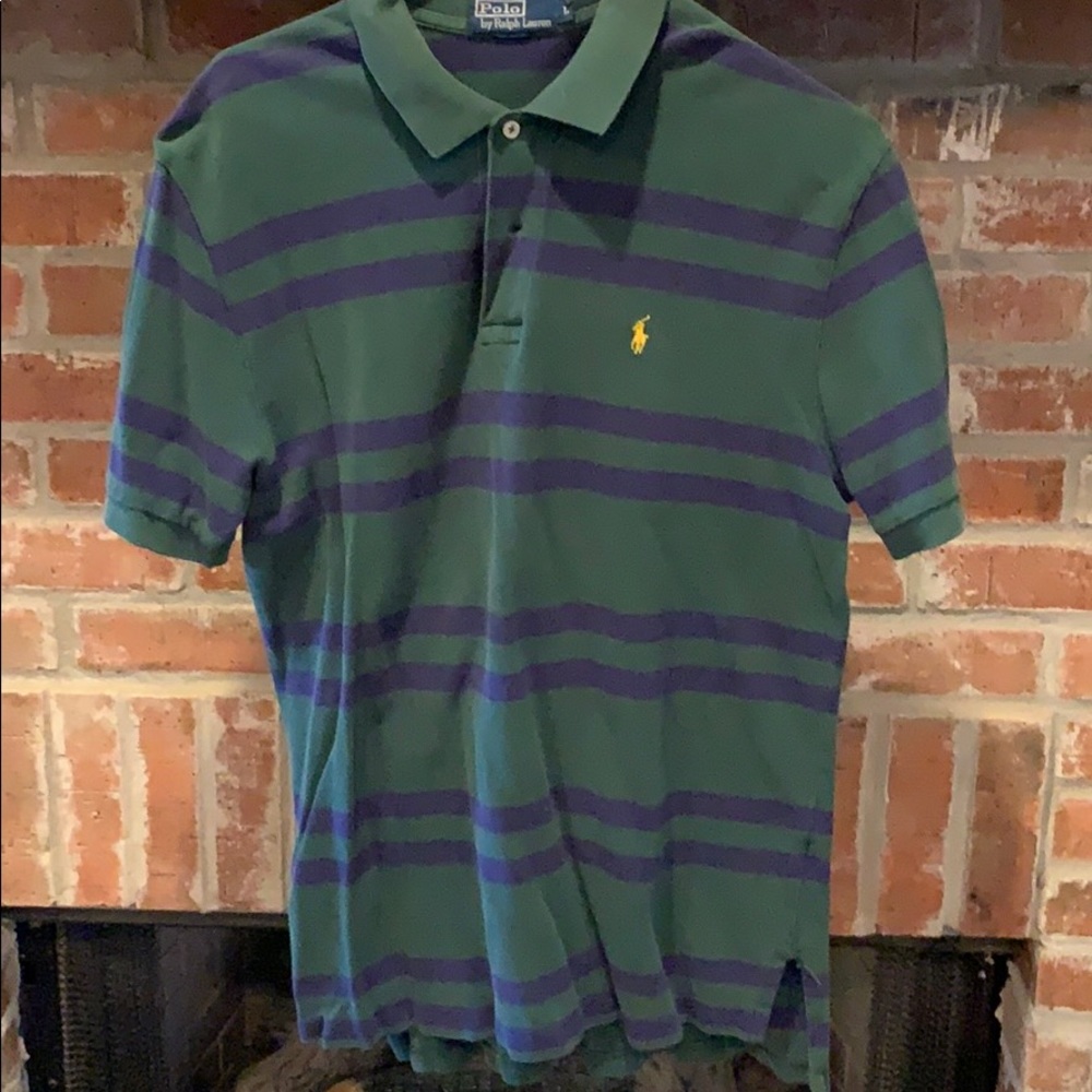 Polo Ralph Lauren green Large short sleeve shirt